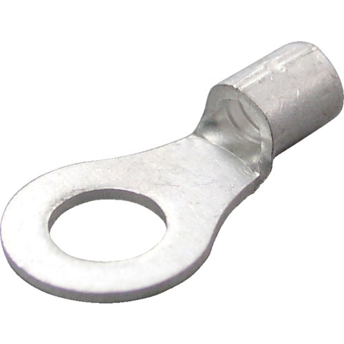 トラスコ中山 ニチフ 裸圧着端子 R形(50P)外寸19.2mmスタッド径15mm(ご注文単位1パック)【直送品】