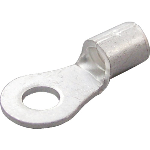 トラスコ中山 ニチフ 裸圧着端子 R形(100P)より線2.63~6.64 外寸7 789-6620(ご注文単位1パック)【直送品】