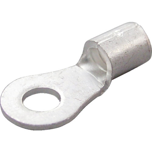 トラスコ中山 ニチフ 裸圧着端子 R形(100P)より線2.63~6.64 外寸9 789-6638(ご注文単位1パック)【直送品】