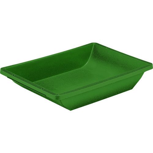 トラスコ中山 リス プラ舟 短側面底部アール処理型 60L 914×634×163mm(ご注文単位1個)【直送品】