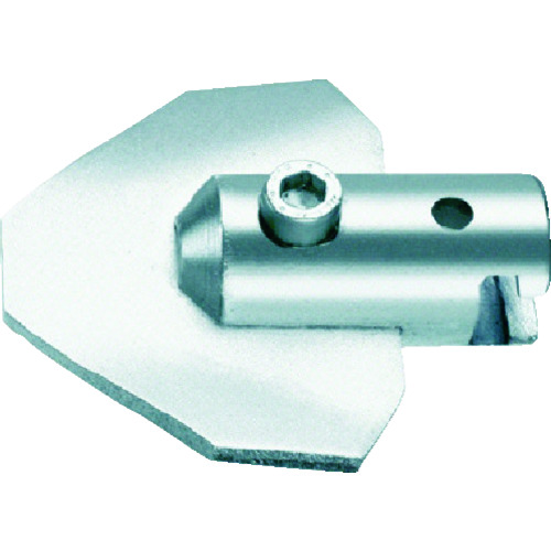 トラスコ中山 ローデン 排水管掃除機用交換先端ツール ショベルカッタ65 φ22mmワイヤ用（ご注文単位1個）【直送品】