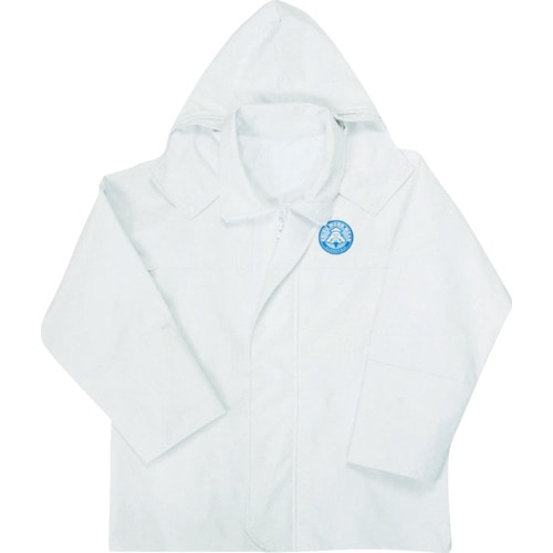 トラスコ中山 ハンシン RA-96 ジャケット ホワイト S(ご注文単位1着)【直送品】