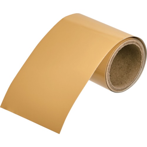 トラスコ中山 TRUSCO 配管識別テープ 薄い黄(2.5Y8/6)(ガス関係)25MM幅X1M(ご注文単位1巻)【直送品】