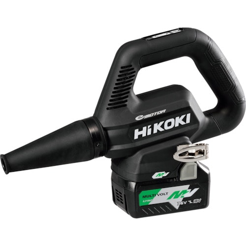 トラスコ中山 HiKOKI 36V(マルチボルト)コードレスブロワ 小型タイプ 本体のみ ブラック(ご注文単位1台)【直送品】