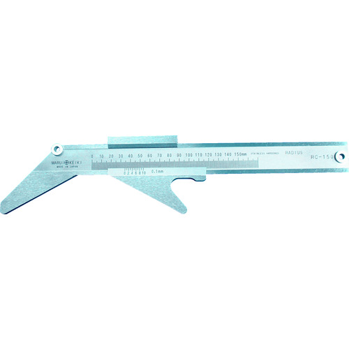 トラスコ中山 丸井 半径測定器 Rキャリパー(ご注文単位1本)【直送品】