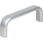 トラスコ中山 Rohde ラウンドアルミハンドル 120×45 ナチュラル　108-6529（ご注文単位1個）【直送品】