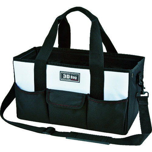 トラスコ中山 リングスター スリーディバッグRD-435ホワイト(ご注文単位1個)【直送品】