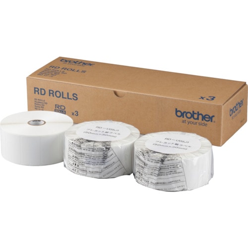 トラスコ中山 ブラザー RDロール(TDシリーズ用) 幅50mm×長さ30mm(ご注文単位1箱)【直送品】