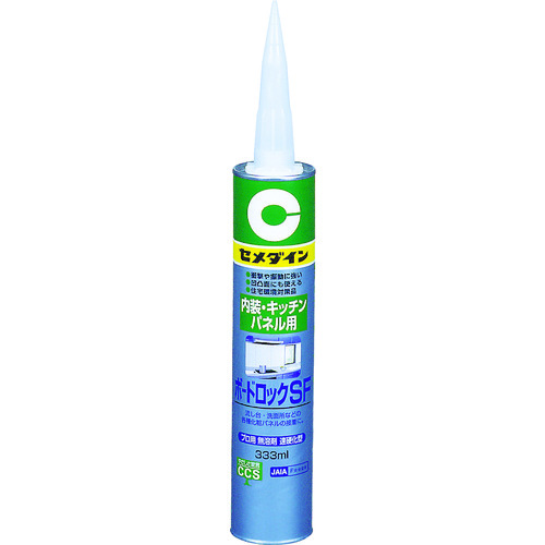 トラスコ中山 セメダイン ボードロックSF (白色) 333ml RE-024(ご注文単位1本)【直送品】