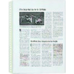 トラスコ中山 プラス 92372)リフィール RE-141PP A4S 30穴 10枚（ご注文単位1パック）【直送品】