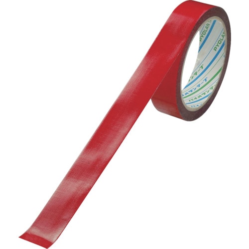 トラスコ中山 パイオラン 再帰反射テープ 25mm×10m レッド(ご注文単位1巻)【直送品】