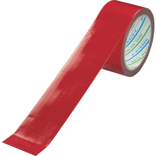 トラスコ中山 パイオラン 再帰反射テープ 50mm×10m レッド(ご注文単位1巻)【直送品】