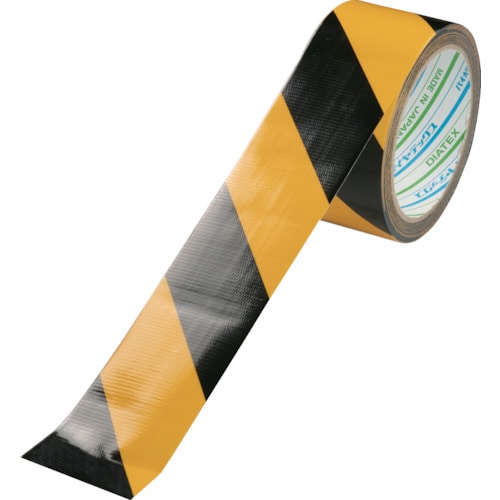 トラスコ中山 パイオラン 再帰反射テープ 50mm×10m イエロー/ブラック(ご注文単位1巻)【直送品】