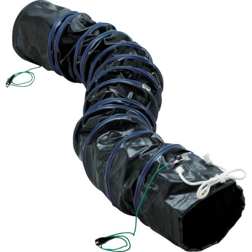 トラスコ中山 TRUSCO フレキシブルダクト 帯電防止タイプ アース付 Φ320X長さ5m（ご注文単位1本）【直送品】