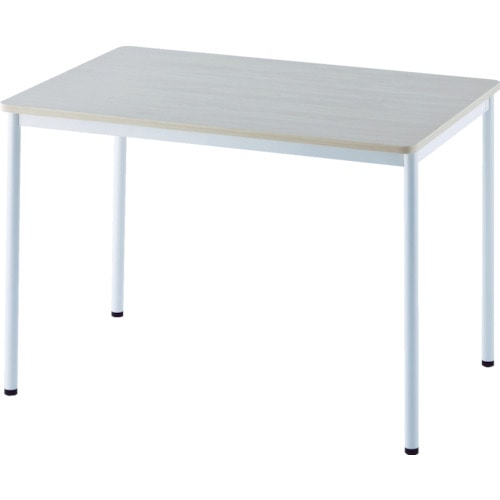 トラスコ中山 アールエフヤマカワ RFシンプルテーブル W1000×D700 ナチュラル(ご注文単位1台)【直送品】