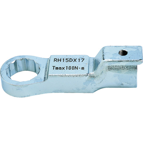 トラスコ中山 トーニチ リングヘッド 許容トルク100.0 全長76mm 二面寸法17.0mm(ご注文単位1個)【直送品】