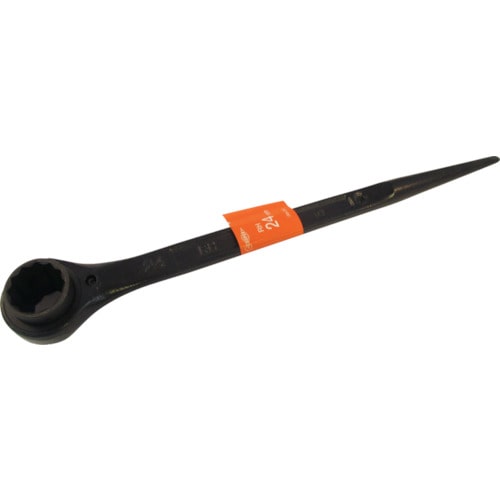 トラスコ中山 スーパー 片口ラチェットレンチ(六角対辺:24)(ご注文単位1個)【直送品】