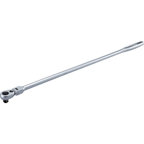 トラスコ中山 TONE ラチェットハンドル 首振りタイプ 歯数72枚 差込角12.7mm 全長628mm(ご注文単位1個)【直送品】