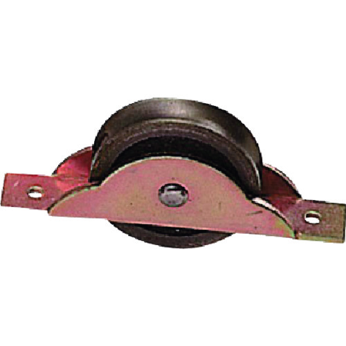 トラスコ中山 ヨコヅナ スミトモローラー戸車鉄枠 30mm 丸(ご注文単位1個)【直送品】