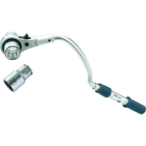 トラスコ中山 TOP 水道本管用弓形トルクレンチ・延長ソケットセット(単能型) 147-6553(ご注文単位1セット)【直送品】