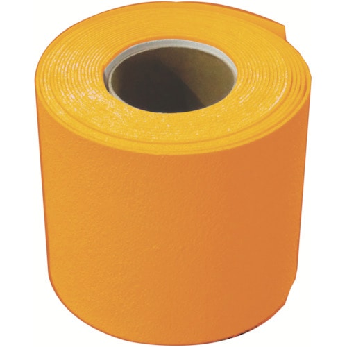 トラスコ中山 新富士 ロードマーキング ライン 黄 (幅100mm×長さ5M)(ご注文単位1巻)【直送品】