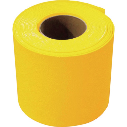 トラスコ中山 新富士 ロードマーキング ライン レモンイエロー (幅100mm×長さ5M)(ご注文単位1巻)【直送品】