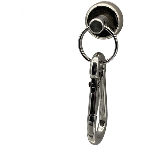 トラスコ中山 ラクテム 強力マグネットリング Φ20 ゴム・AKフック付（ご注文単位1個）【直送品】