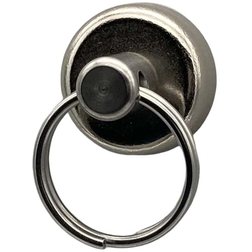 トラスコ中山 ラクテム 強力マグネットリング Φ20 ゴム付（ご注文単位1個）【直送品】