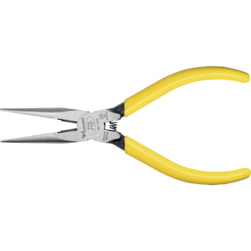 トラスコ中山 TTC ラジオペンチ 刃穴なしバネ付き 150mm(ご注文単位1個)【直送品】