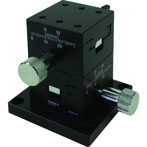 トラスコ中山 TRUSCO ラックピニオンXYステージ 40X40(ご注文単位1個)【直送品】