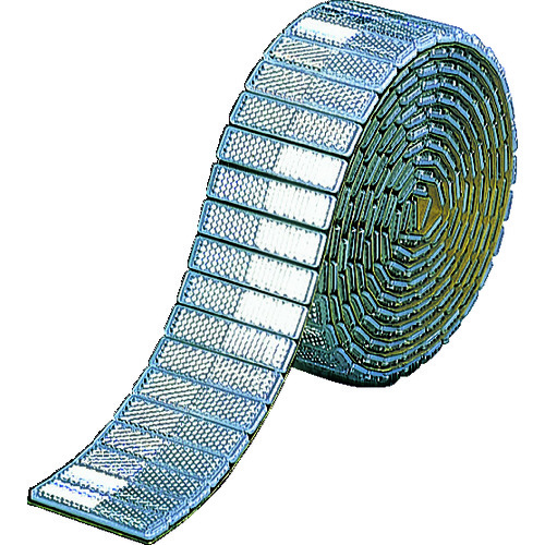 トラスコ中山 キャットアイ レフテープ 50mm×2.5m 白(ご注文単位1巻)【直送品】