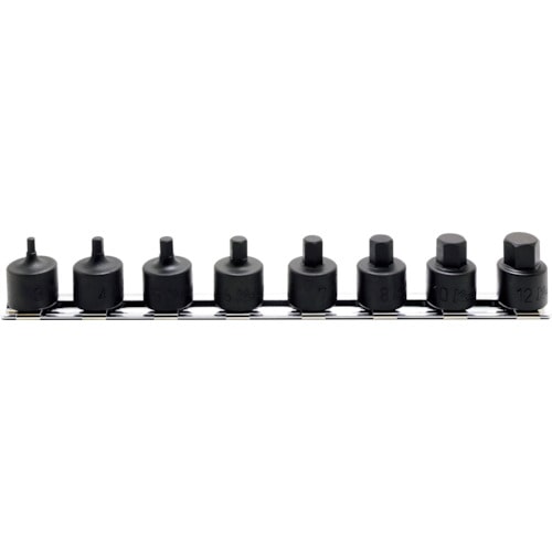 トラスコ中山 コーケン ヘックスビットソケット 差込角9.5mm全長25mm レールセット(ご注文単位1個)【直送品】