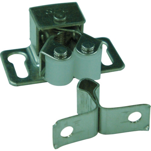 トラスコ中山 NewHikari ローラーキャッチ 大 ステンレス 全長38cm(ご注文単位1セット)【直送品】