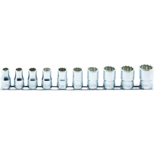 トラスコ中山 コーケン 12角ソケットセット　395-7390（ご注文単位1セット）【直送品】