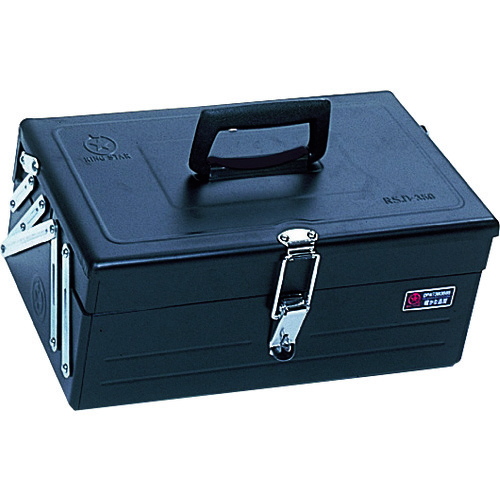 トラスコ中山 リングスター ハイクオリティボックス RSD-350ブラック(ご注文単位1個)【直送品】