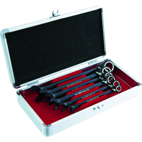 トラスコ中山 Pro-Auto ラピッドスプラインギアレンチ6本組セット(ご注文単位1セット)【直送品】