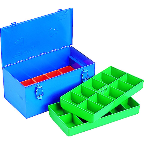 トラスコ中山 リングスター パーツボックスRSP-36BBブルー(ご注文単位1個)【直送品】