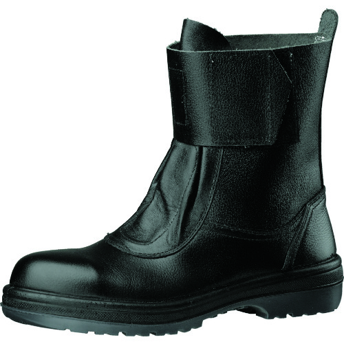 トラスコ中山 ミドリ安全 新ラバー2層底安全靴 熱場作業用 RT173Nブラック 26.5cm(ご注文単位1足)【直送品】