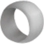 トラスコ中山 潤工社 AT1コイル用継手 スリーブ 15mm(ご注文単位1個)【直送品】