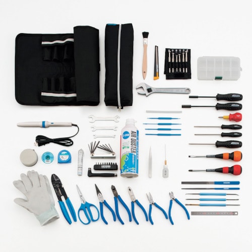 トラスコ中山 HOZAN エレクトロニクス用工具一式 S-211(ご注文単位1セット)【直送品】