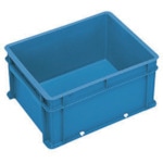 トラスコ中山 ヒシ S型コンテナ W444×D343×H217 青 青(ご注文単位1個)【直送品】