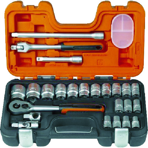 トラスコ中山 バーコ ソケット・スパナセット（ご注文単位1セット）【直送品】