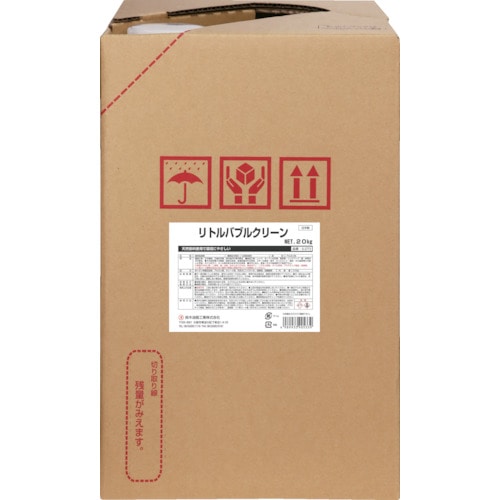 トラスコ中山 SYK 業務用洗剤 リトルバブルクリーン 20kg(ご注文単位1個)【直送品】
