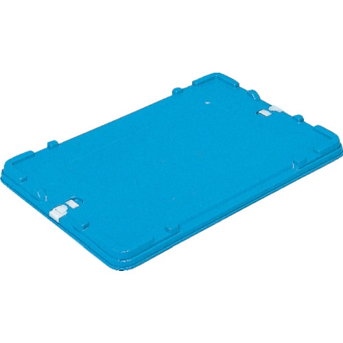 トラスコ中山 ヒシ コンテナ 蓋 青(ご注文単位1枚)【直送品】