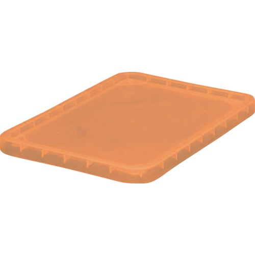 トラスコ中山 TRUSCO S54型コンテナ用フタ 透明オレンジ(ご注文単位1枚)【直送品】