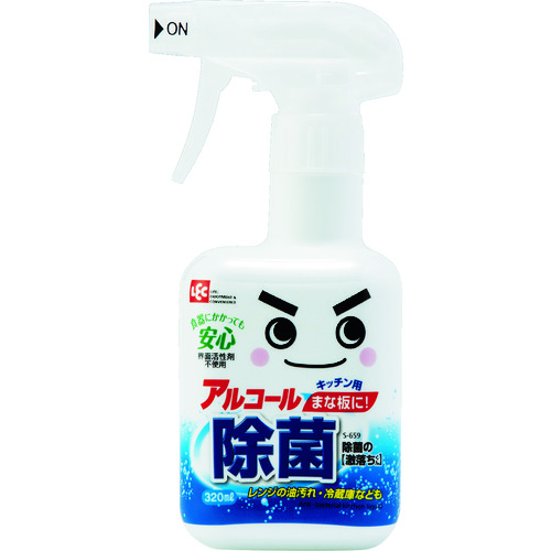 トラスコ中山 レック 除菌の激落ちくん320ml(ご注文単位1本)【直送品】