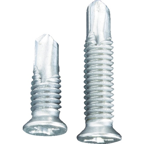 トラスコ中山 MIYAGAWA ドリルねじ皿小頭細目 ステン 4X13 29本入(ご注文単位1袋)【直送品】