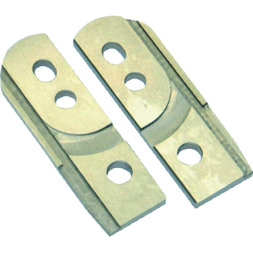 トラスコ中山 三和 電動工具替刃 エースカッタ用固定刃 左右組(ご注文単位1組)【直送品】