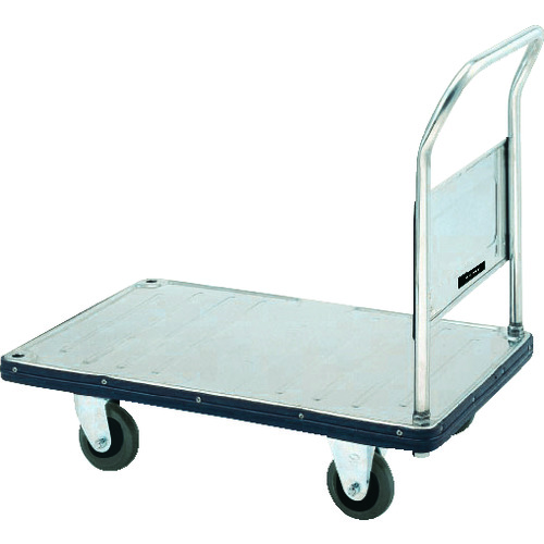 トラスコ中山 ダンディ ステンレス台車 ダンディSシリーズ タイプSA 固定ハンドル式 W935×D605(ご注文単位1台)【直送品】