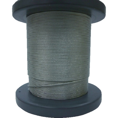 トラスコ中山 O.C.R SUSワイヤロープ1.20mm 7×7 50m巻コート無（ご注文単位1巻）【直送品】